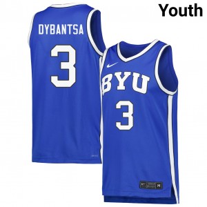 #3 A.J. Dybantsa The Y Royal Youth Jersey Limited College Basketball 811836-940
